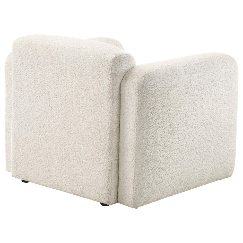 Coaster Dorset Accent Arm Chair in White, , large