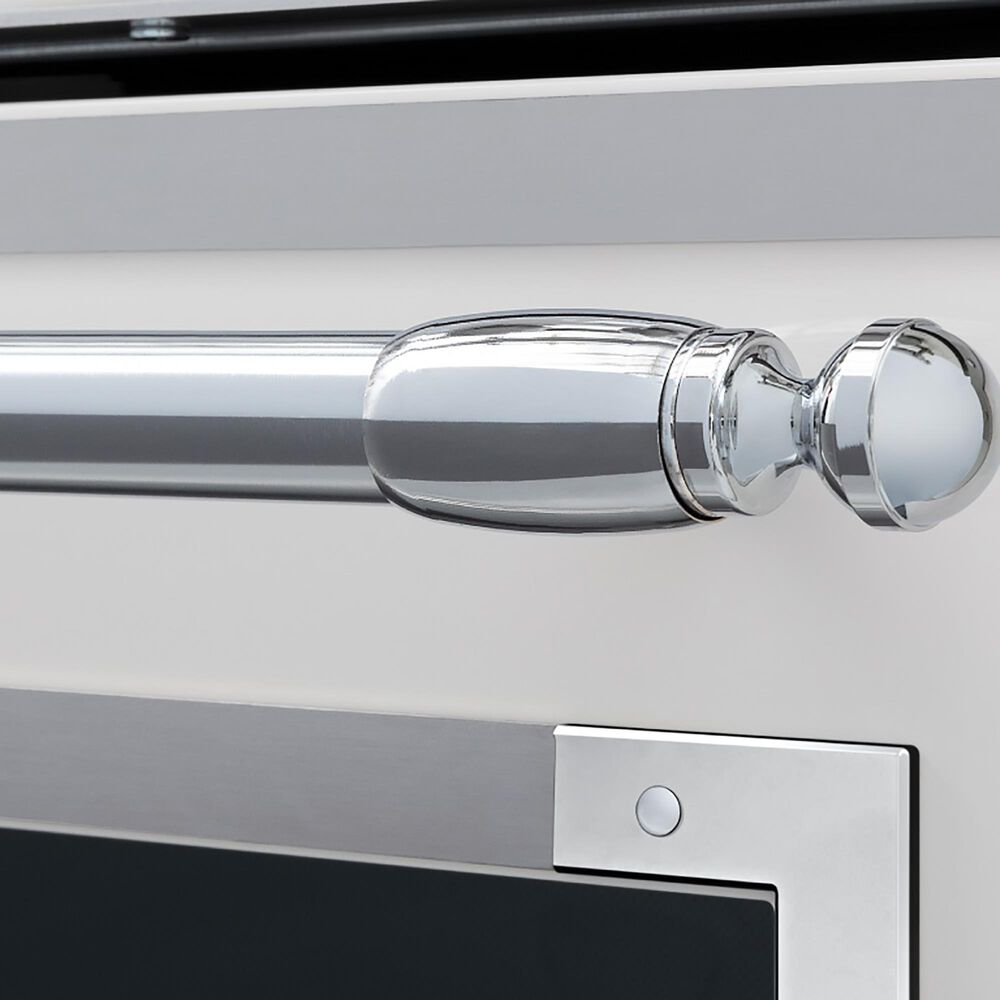 Bertazzoni Heritage 4.6 Cu. Ft. Freestanding Dual Fuel Range in Nero Matt, , large