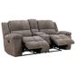 Simeon Collection Buster Manual Reclining Console Loveseat in Cabot Stone, , large