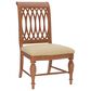 Linon Home Decor Mercer Side Chair in Warm Brown, , large