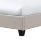Urban Home Madera King-Size Upholstered Platform Bed in Putty (2026), , large