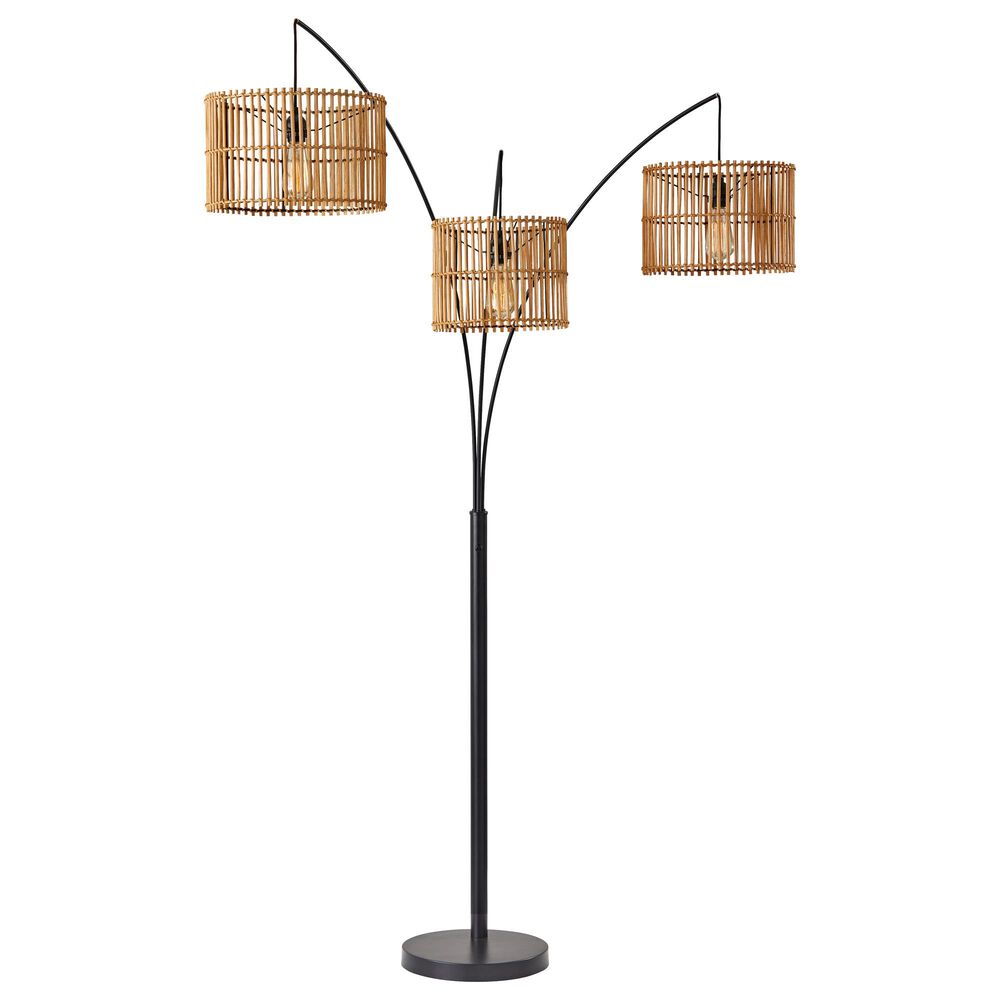 Adesso Cabana Arc Lamp in Dark Bronze, , large