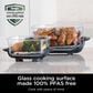 Shark Crispi 4-In-1 Portable Glass Air Fryer Cooking System in Cyberspace, , large