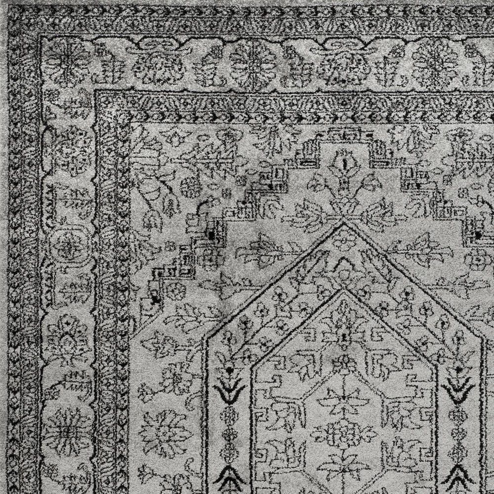 Safavieh Adirondack ADR108A-5 5&#39;1&quot; x 7&#39;6&quot; Silver/Black Area Rug, , large