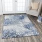 RIZZY Gossamer Blue 9" x 12" Area Rug, , large