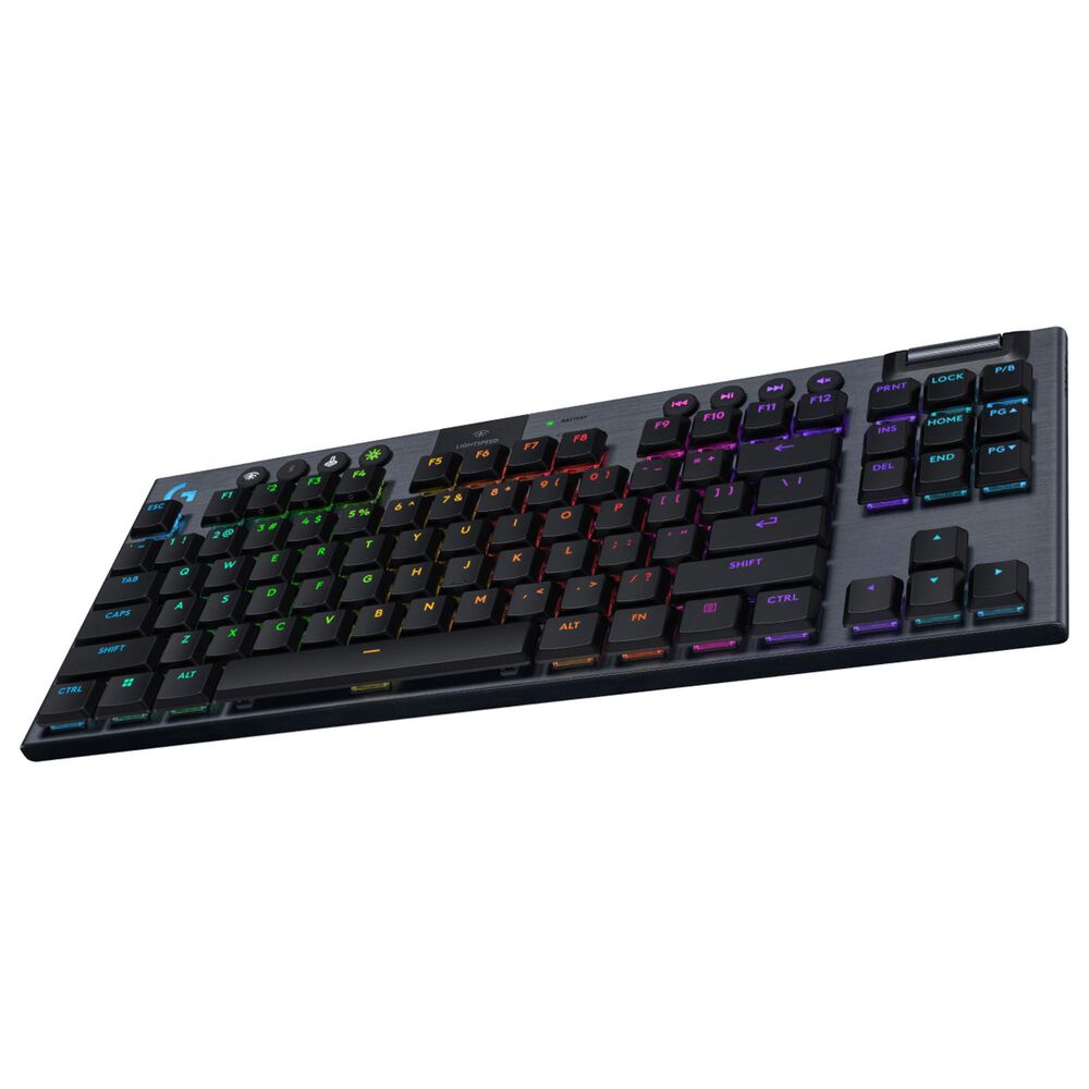 Logitech G915 X Lightspeed TKL Tactile Wireless Gaming Keyboard in Black, , large