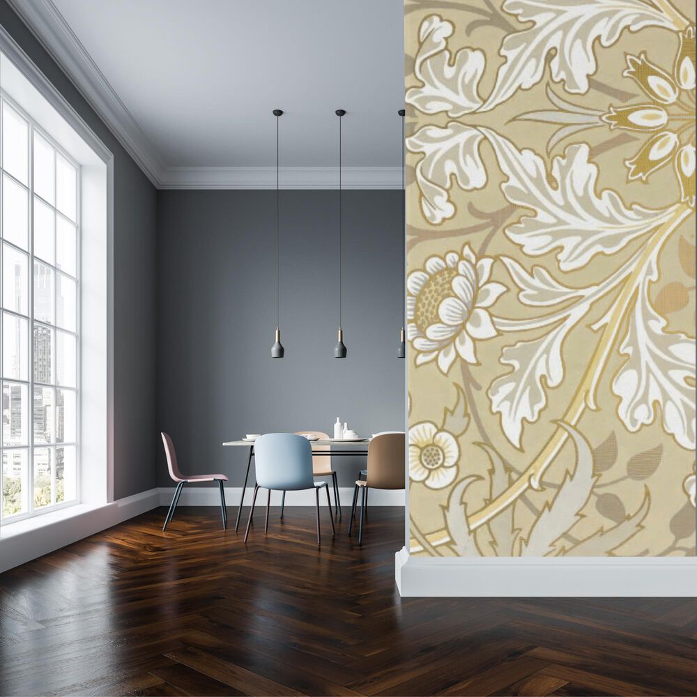 Courtside Market Golden Petals II 45" x 96" Mural, , large