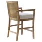 Hearth and Haven Cane Back Counter Stool in Natural, , large
