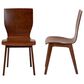 Baxton Studio Elsa Side Chair in Dark Walnut (Set of 2), , large