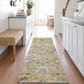 Dalyn Rug Company Silk Road Saffron, Gold, Copper, Gray, Olive and Fern 2"3" x 7"6" Runner, , large