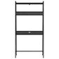 Ashley Yarlow Writing Desk with Shelf in Black, , large