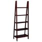 Linon Home Decor Acadia 5-Shelf Ladder Bookcase in Espresso, , large