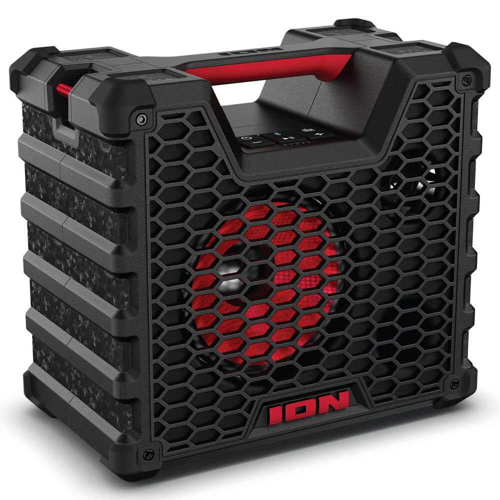 Ion Tailgater Tough Rugged Portable All-Weather Wireless Speaker in Black, , large
