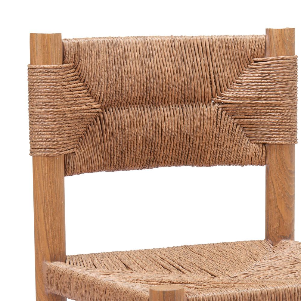 Zuo Modern Iska Outdoor Dining Chair in Natural (Set of 2), , large