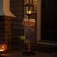 The Gerson Company 47.95"H Lighted Metal Halloween Street Lamp with LED Candle in Assort, , large