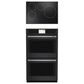 Cafe 2-Piece Kitchen Package with Matte Black 30" Smart Built-In Convection Double Wall Oven and Black 30" Touch Control Induction Cooktop, , large