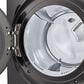 LG 5 Cu. Ft. Front Load Washer with 25 Wash Cycles and 7.4 Cu. Ft. Gas Dryer Laundry Pair in Black Steel, , large