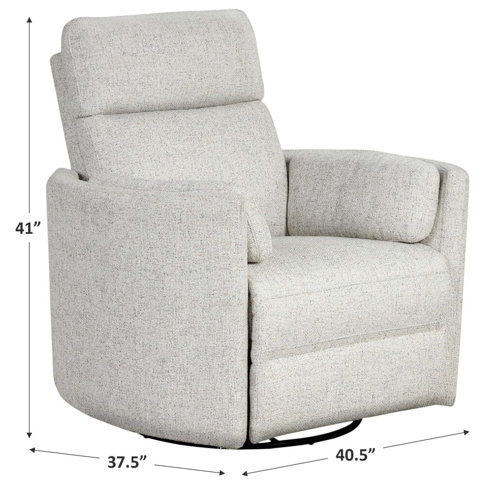Simeon Collection Power Swivel Glider Recliner in Natural Beauty Quartz, , large