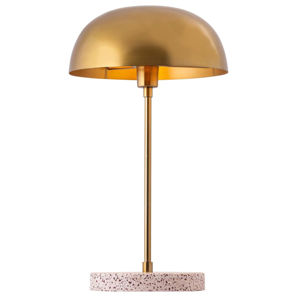 Tov Furniture Emory Table Lamp in Gold and Terrazzo, , large