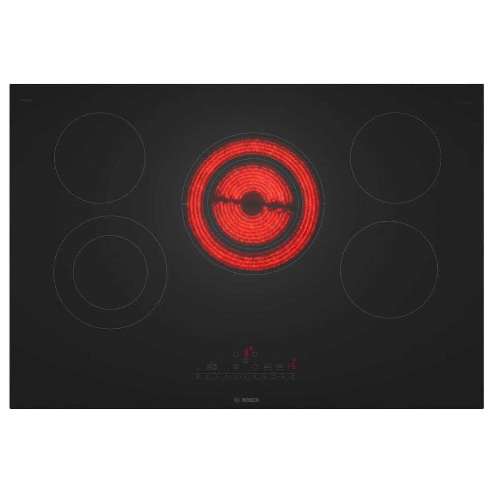 Bosch 800 Series 30" Electric Cooktop without Frame in Black, , large