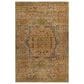 Dalyn Rug Company Silk Road Curry, Paprika, Gold, Copper and Navy 6"6" x 9"6" Area Rug, , large