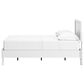 Ashley Hallityn Full Panel Platform Bed in Matte White, , large