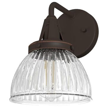 Hunter Cypress Grove 1-Light Wall Sconce in Onyx Bengal, , large