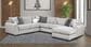 NORTHWESTERN Apollo 3-Piece Sectional in Gray, , large