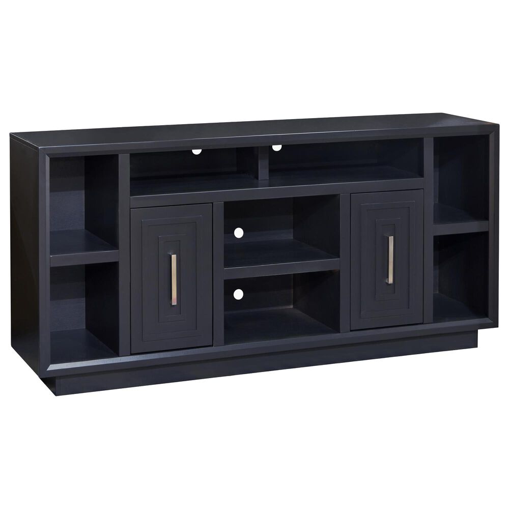 Legends Home Sunset 67" TV Console in Seal Skin Black, , large
