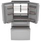 Cafe 22.3 Cu. Ft. 4-Door French Door Refrigerator in Stainless Steel, , large