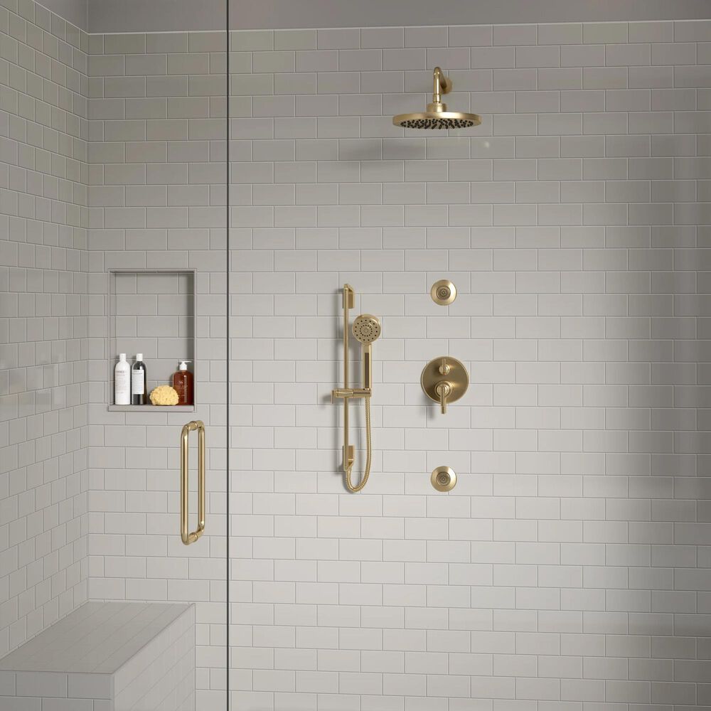 Emser Catch Fawn 3&quot; x 6&quot; Glossy Subway Ceramic Wall Tile, , large