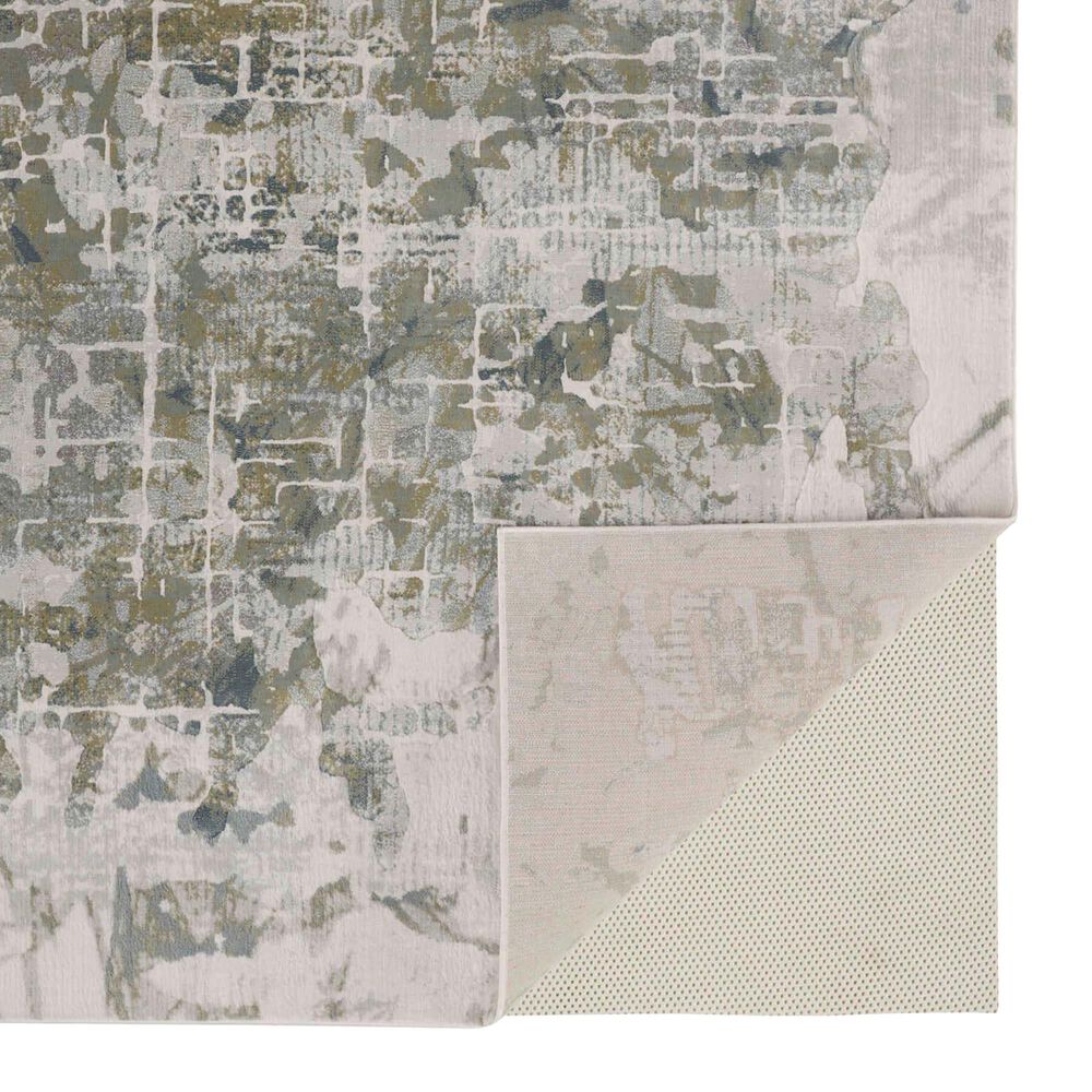 Feizy Atwell 3&#39; x 5&#39; Silver Area Rug, , large