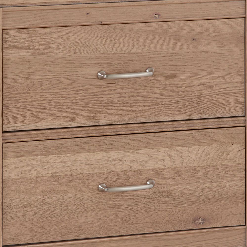 Viceray Collections Tide and Timber 2 Drawer Nightstand in Natural Oak, , large