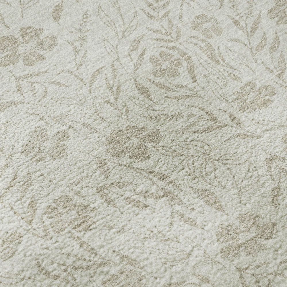 Dalyn Rug Company Soft Essentials Floral Linen 2'3" x 7'6" Indoor/Outdoor Runner, , large