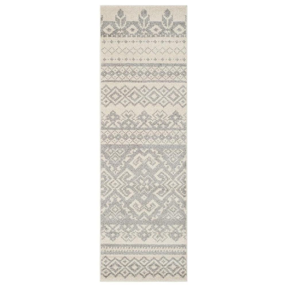 Safavieh Adirondack ADR107B-220 2"6" x 20" Ivory/Silver Runner, , large
