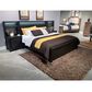 Frankfurt Furniture Queen Bed with Nightstands and Piers, , large