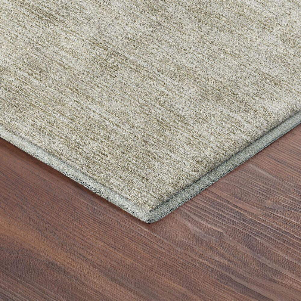 Dalyn Rug Company Soft Essentials Solid Beige 2'3" x 7'6" Indoor/Outdoor Runner, , large