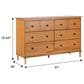 Walker Edison Spencer 6-Drawer Dresser in Walnut, , large