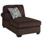 ASHLEY Kimlee 3-Piece Stationary Left Arm Facing Sectional with Chaise in Chocolate, , large