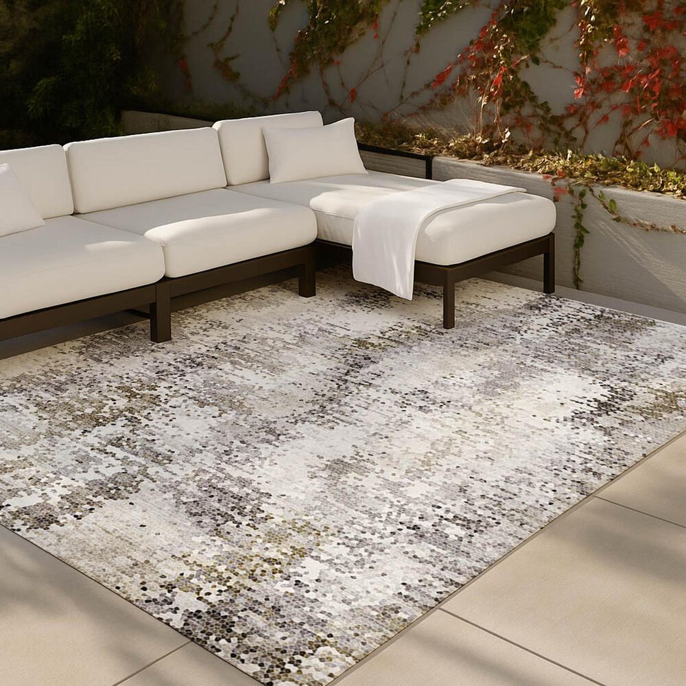 Dalyn Rug Company Lumara LM5 Putty 10' x 14' Area Rug, , large