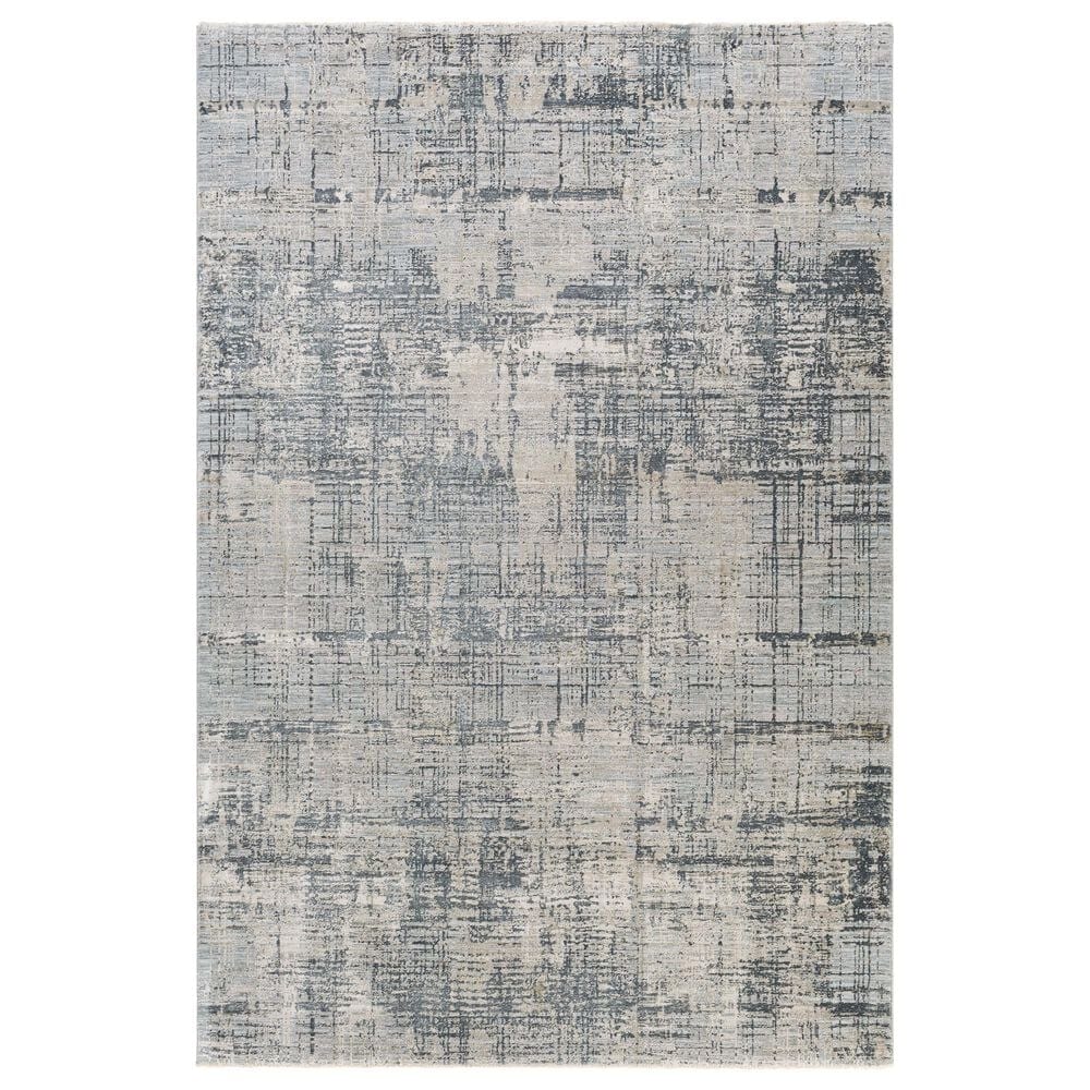 Surya Brunswick 2" x 3" Blue, Sage and Gray Area Rug, , large