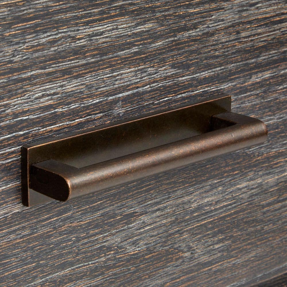 Nicolette Home Plum Creek 5-Piece Queen Upholstered Panel Bedroom Set in Ravenwood Black, , large