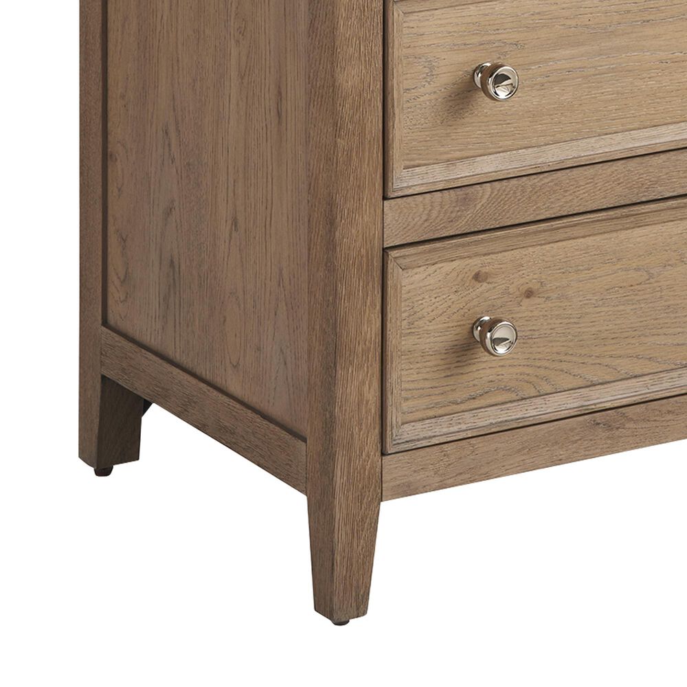 Universal Furniture Weekender King Panel Bed with Two Nightstands in Sand Dune, , large