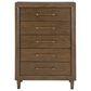 Ashley Lyncott 5-Piece Queen Bedroom Set in Brown, , large