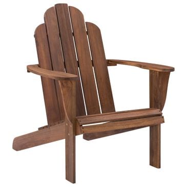 Linon Home Decor Adirondack Patio Chair in Acorn, , large