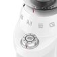 SMEG Conical Burr Coffee Grinder in White, , large