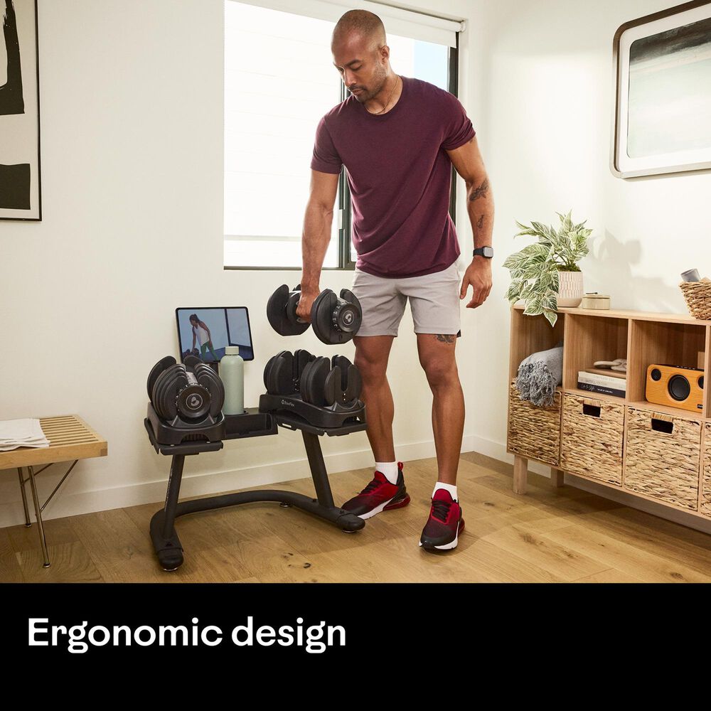 BowFlex SelectTech Adjustable Dumbbell Stand in Black, , large