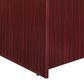 Regency Global Sourcing Legacy 71" Single Pedestal L-Desk with Return in Mahogany, , large