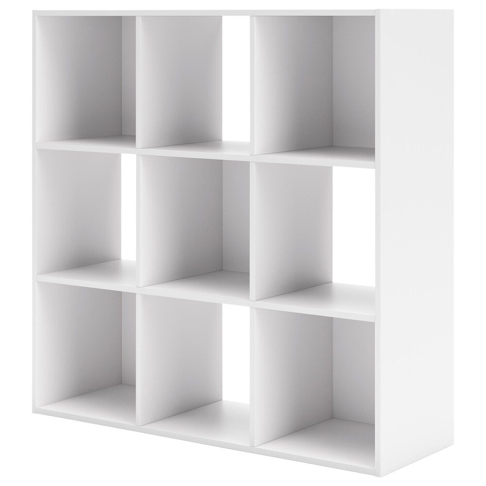 Ashley Onita 9-Cube Organizer in White, , large
