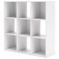 Ashley Onita 9-Cube Organizer in White, , large